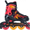 Роликовые коньки Tech Team Burn (р.34-37, красный)