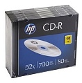 CD-R диск HP 700Mb HP 52x slimbox 10 шт. 69310