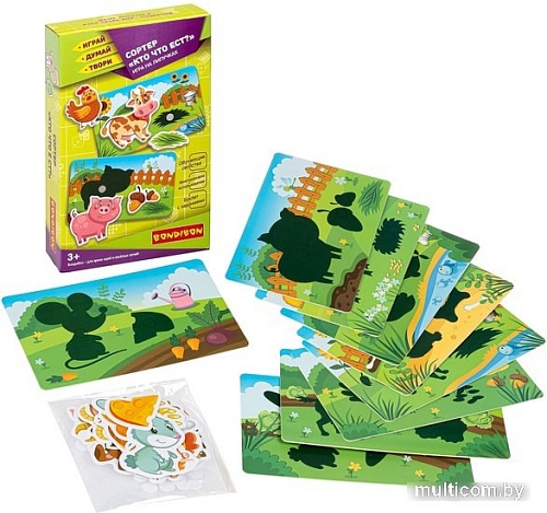 Сортер Bondibon Сортер Кто что ест? ВВ4771