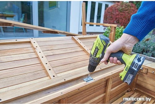 Дрель-шуруповерт Ryobi R18DDP-LL13S 5133002075 (с 2-мя АКБ 1.3 Ah)