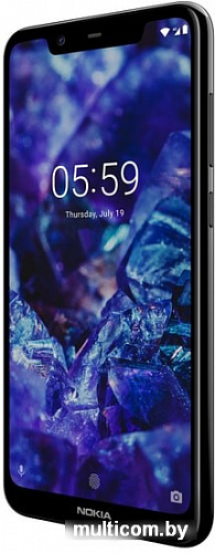 Смартфон Nokia 5.1 Plus (глянцевый черный)