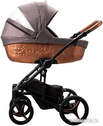 Универсальная коляска BEBETTO Tito Shine (2 в 1, 02)