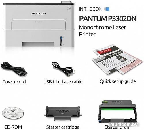 Принтер Pantum P3302DN