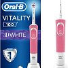 Электрическая зубная щетка Braun Oral-B Vitality 100 3D White D100.413.1 (розовый)