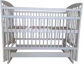 Классическая детская кроватка Ясеньлес Mila 05.1 (белый)