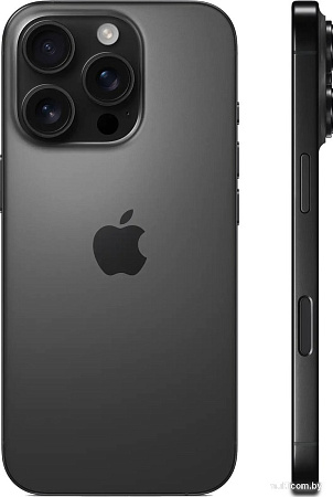 Смартфон Apple iPhone 16 Pro Dual eSim 256GB (черный титан)