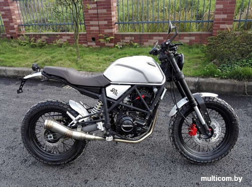 Мотоцикл M1NSK SCR 250 (серебристый)