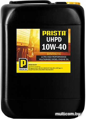 Моторное масло Prista UHPD 10W-40 20л