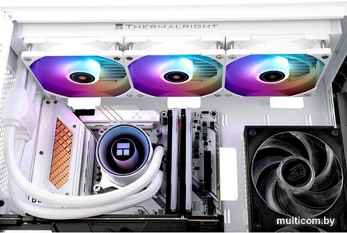 Кулер для процессора Thermalright Frozen Notte 360 ARGB (белый)