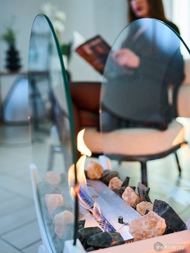 Биокамин ZeFire Iris средний светлый