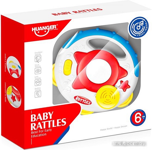 Интерактивная игрушка Huanger Бубен HE0511