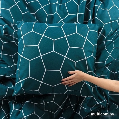 Постельное белье Этель Emerald hexagon 10706949