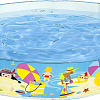 Каркасный бассейн Intex Beach Days Snapset 152х25 (56451)