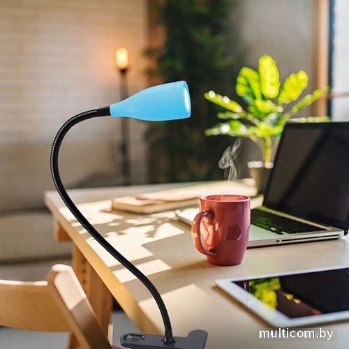 Настольная лампа Uniel ULM-D501 4W/4000K BLUE UL-00010744