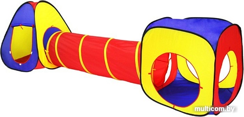 Игровой домик Ausini Домик с туннелем и кубом RE1305B