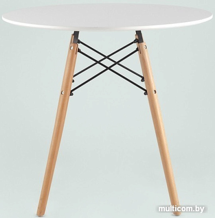 Обеденный стол Stool Group Eames DSW D80 (белый)