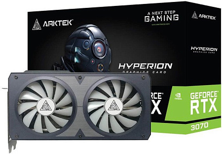 Видеокарта Arktek GeForce RTX 3070 8G GDDR6 AKN3070D6S8GH1