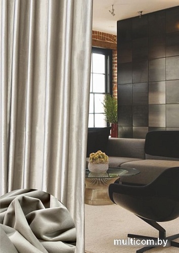 Штора Ника Зварико 7200250 2.0x2.5 м (светло-серый 18)