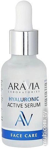 Aravia Сыворотка для лица Laboratories С гиалуроновой кислотой Hyaluronic Active Serum 30 мл