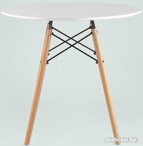 Обеденный стол Stool Group Eames DSW D80 (белый)