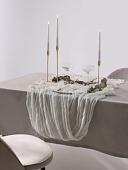 Дорожка на стол Этель 10875216 (белый)