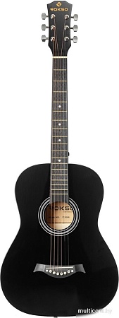Акустическая гитара ROKSO FT-R38B-BK