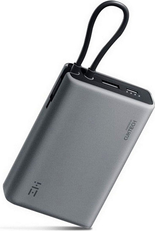 Внешний аккумулятор ZMI P17 10000mAh (серый, китайская версия)