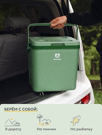 Термобокс Арктика 2200-26-GN 26л (зеленый)