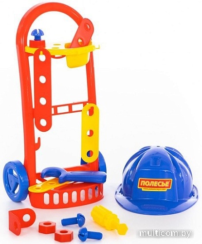 Тележка с инструментами игрушечная Полесье Механик 69818