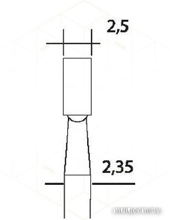Насадка шлифовальная Proxxon 28774