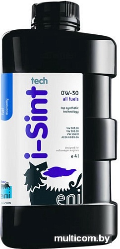 Моторное масло Eni i-Sint tech 0W-30 4л