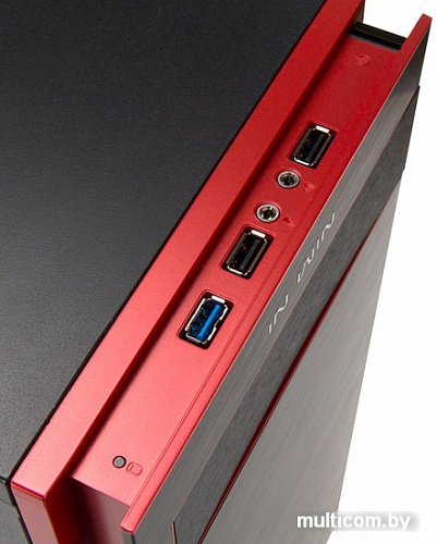 Корпус In Win 703 Black/Red