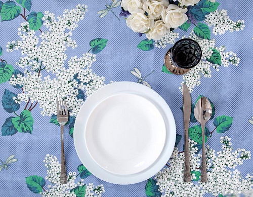 Скатерть АртПостель Аромат сирени СБ.150.260 260x145