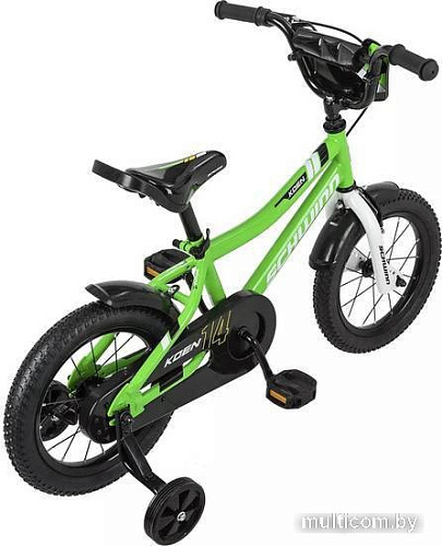 Детский велосипед Schwinn Koen 14 2022 S0404RUC (зеленый)
