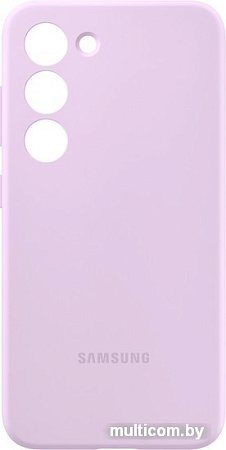 Чехол для телефона Samsung Silicone Case S23 (лиловый)