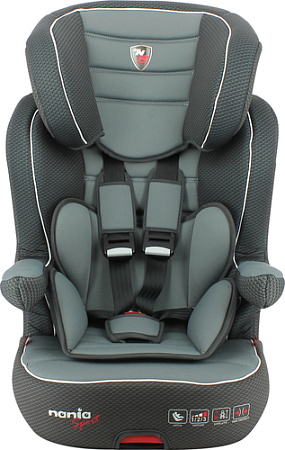 Детское автокресло Nania Imax Isofix (racing luxe grey)