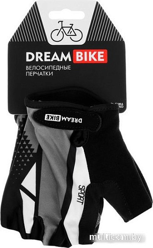 Перчатки Dream Bike 7690585 (XL, черный/серый)