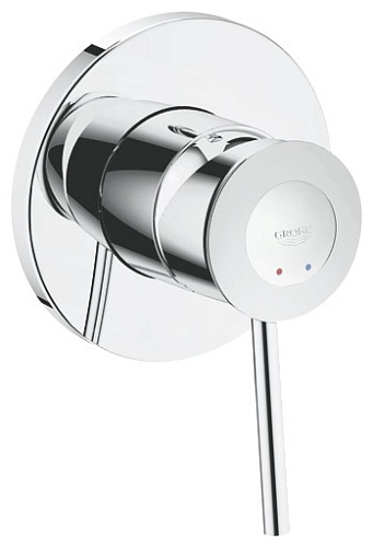 Однорычажный смеситель Grohe BauClassic 29048000+32962000