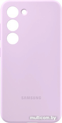 Чехол для телефона Samsung Silicone Case S23 (лиловый)