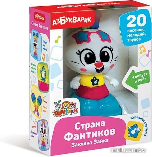 Развивающая игрушка Азбукварик Заюшка Зайка 2909