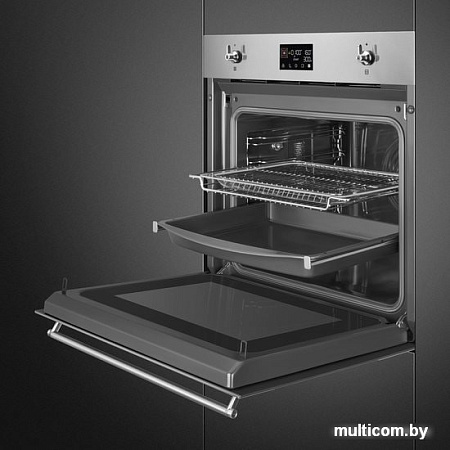 Электрический духовой шкаф Smeg SO6302M2X