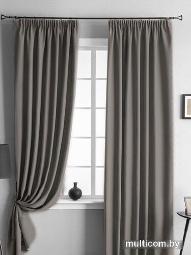 Комплект штор Pasionaria Блэквуд 400x240 (темно-серый)