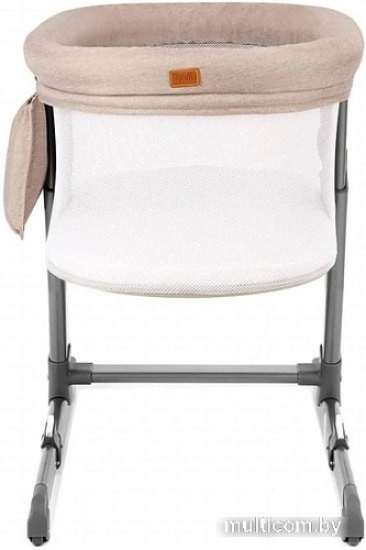 Приставная детская кроватка Nuovita Accanto Bonta (xаки лен)