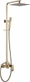 Душевая система Abber Wasserfall AF8616G (золото матовое)