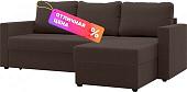 Угловой диван Mio Tesoro Торонто 113 (Savana Chocolate)