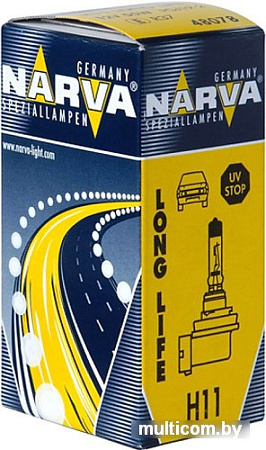 Галогенная лампа Narva H11 1шт [48078LL]