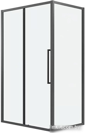 Душевой уголок Grossman Cosmo 100x80x195 120.K33.02.1080.42.00 (графит сатин/прозрачное стекло)