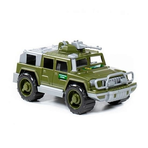 Полесье Автомобиль-джип пограничный Разведчик с 1-м пулемётом РБ 79268