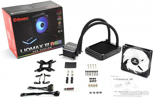 Кулер для процессора Enermax LIQMAX III RGB 120 ELC-LMT120-RGB