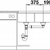 Кухонная мойка Blanco Subline 350/350-U (антрацит)